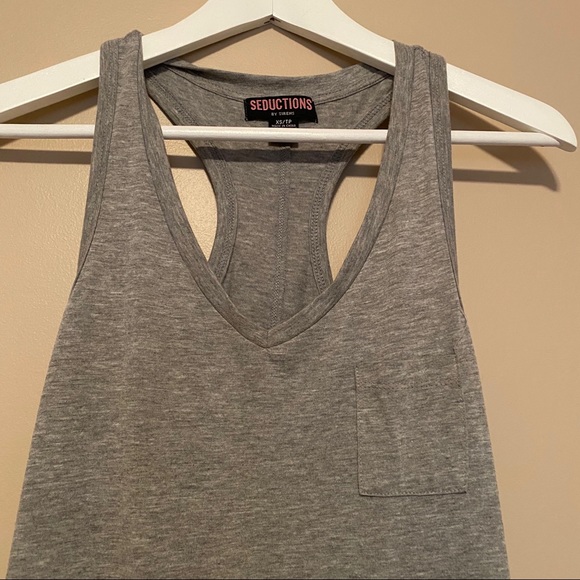 Seductions maxi dress. Razor back. Leg slits - Picture 2 of 4